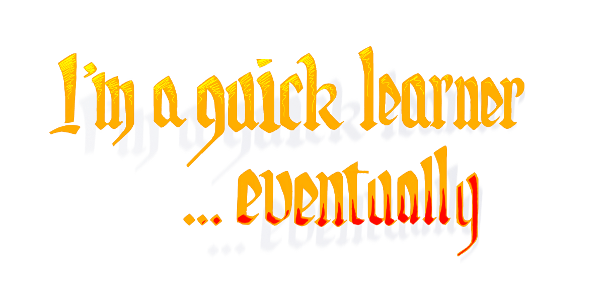 Lettering fun